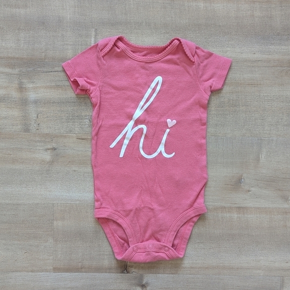 Cat & Jack + Carter's Strawberry Short Sleeves Leggings 4-Piece Lot - Size 12M - Picture 5 of 15